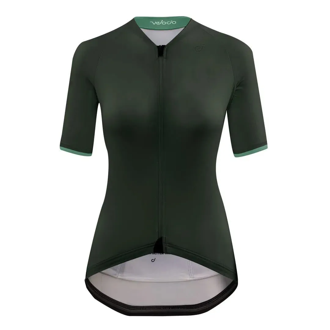 VELOCIO Signature Women Jersey - Dark Olive