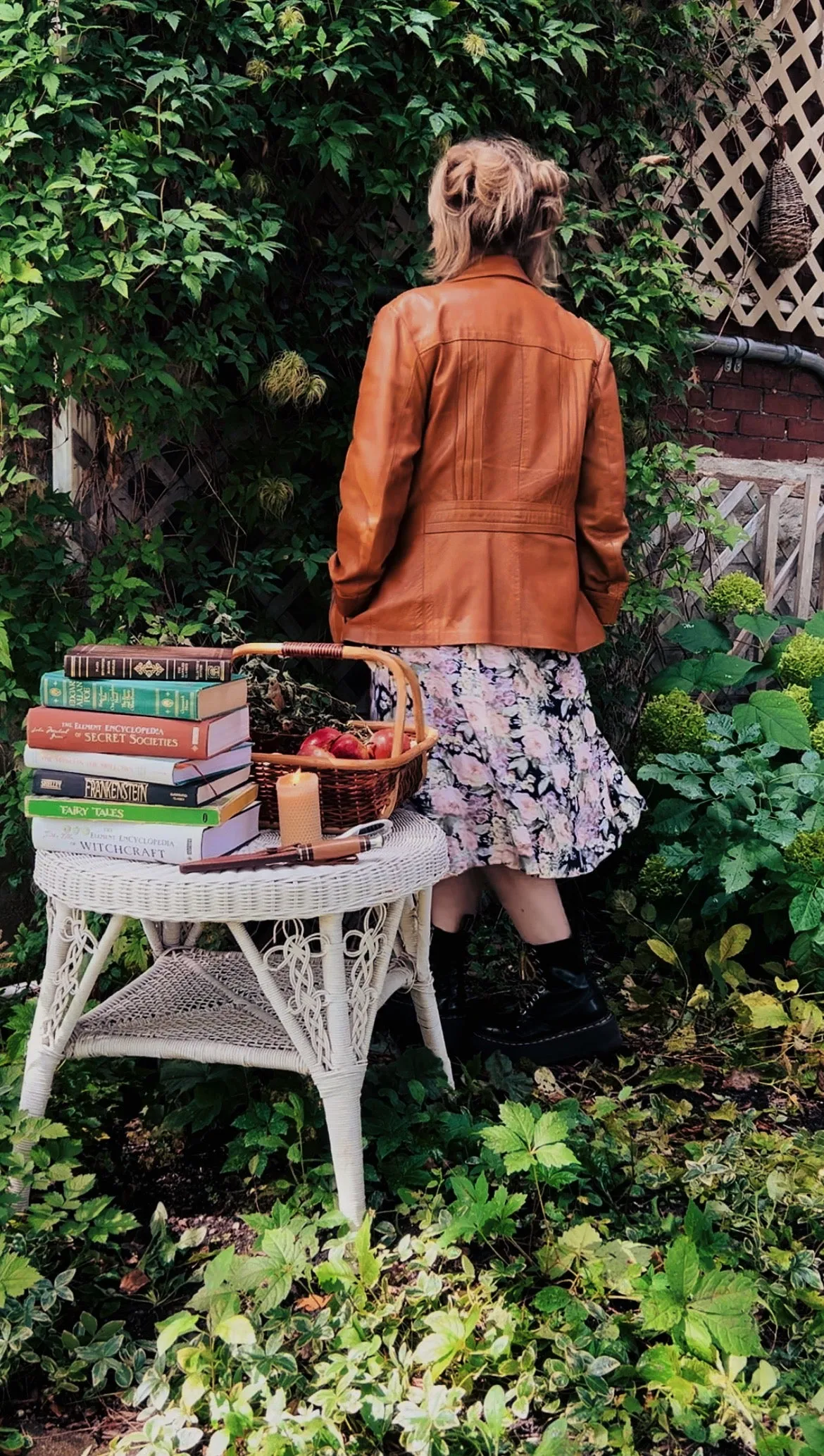 Vintage 70's Butterscotch Brown Leather Jacket (M-L)