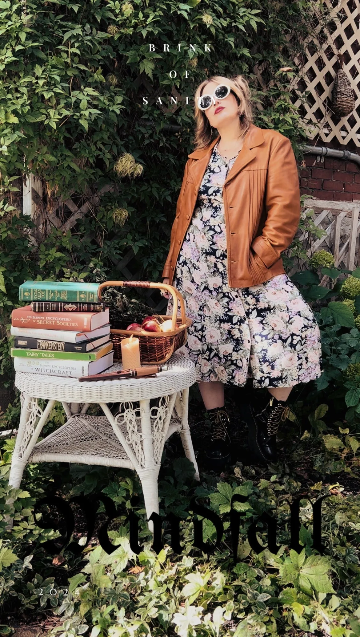 Vintage 70's Butterscotch Brown Leather Jacket (M-L)