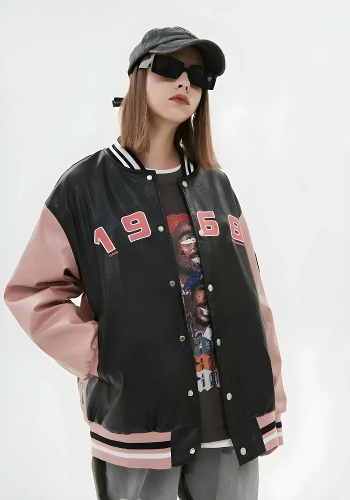 Vintage Grunge 1968 Varsity Jacket