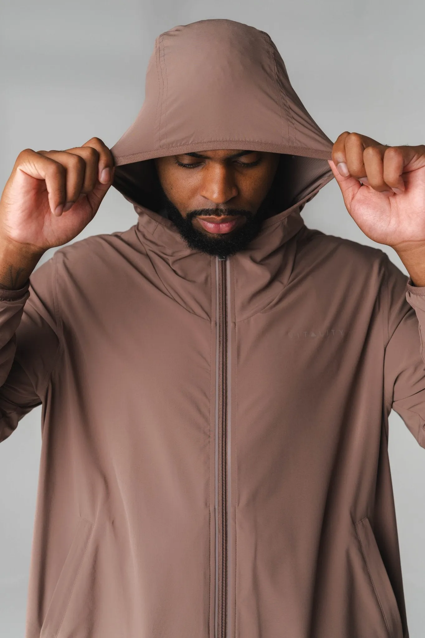 Vitality Prime® Windbreaker - Mocha