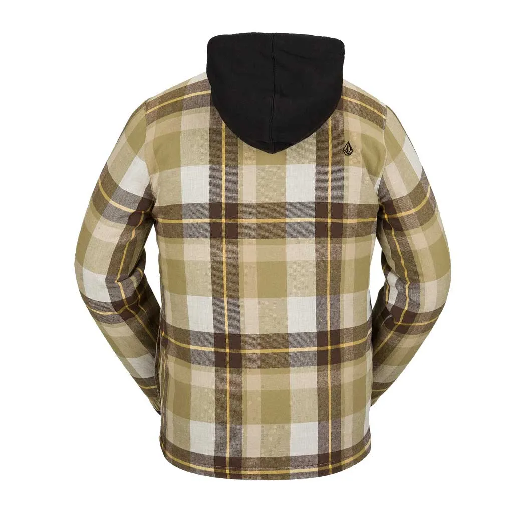 Volcom 23/24 Ins Riding Flannel - Khakiest