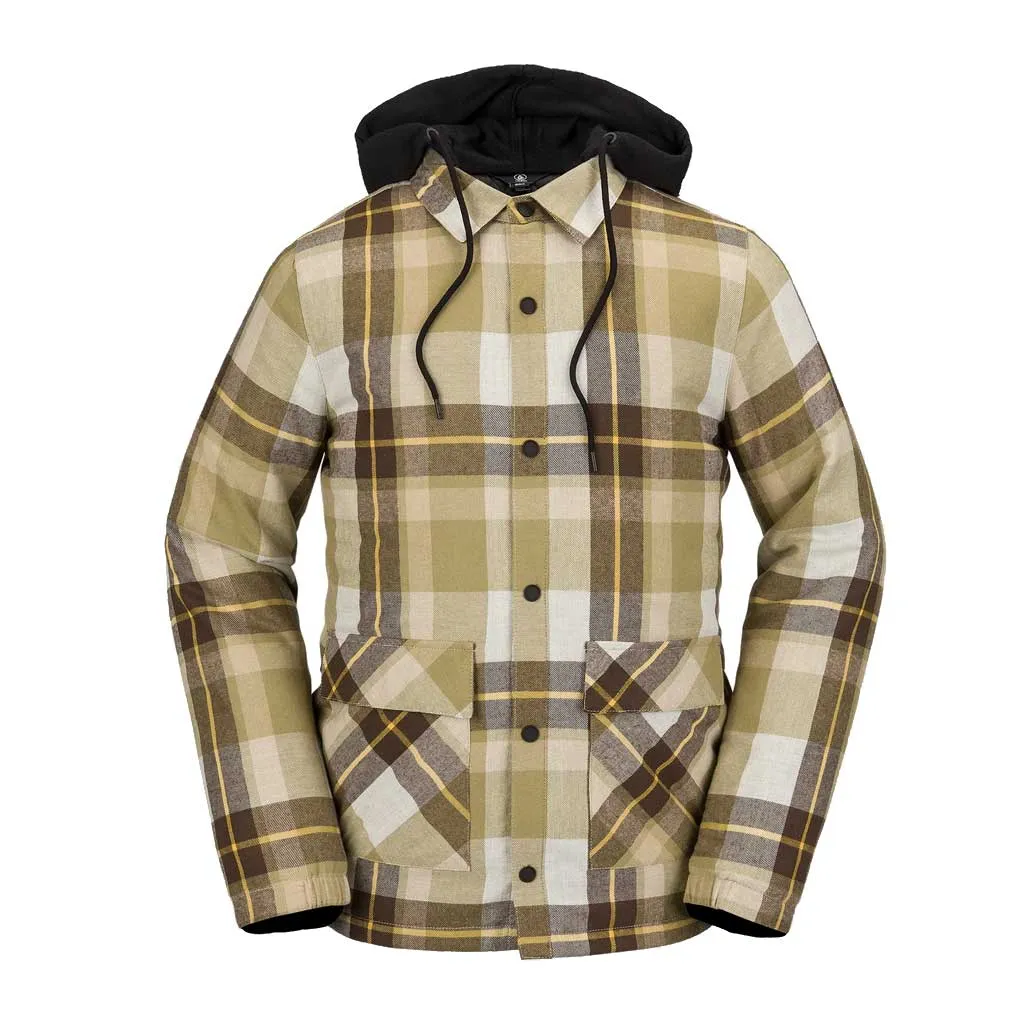 Volcom 23/24 Ins Riding Flannel - Khakiest